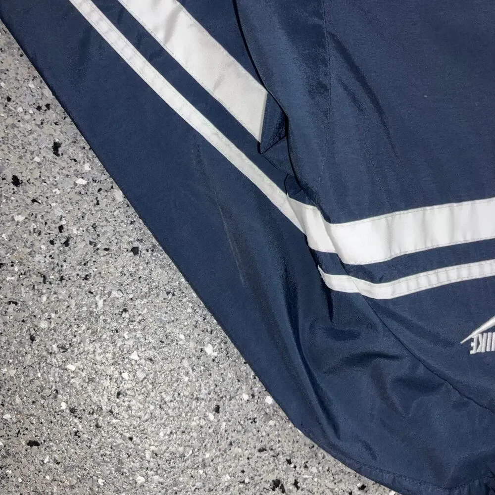 Vintage Y2k Nike Navy Blue 2pc Windbreaker Track Suit